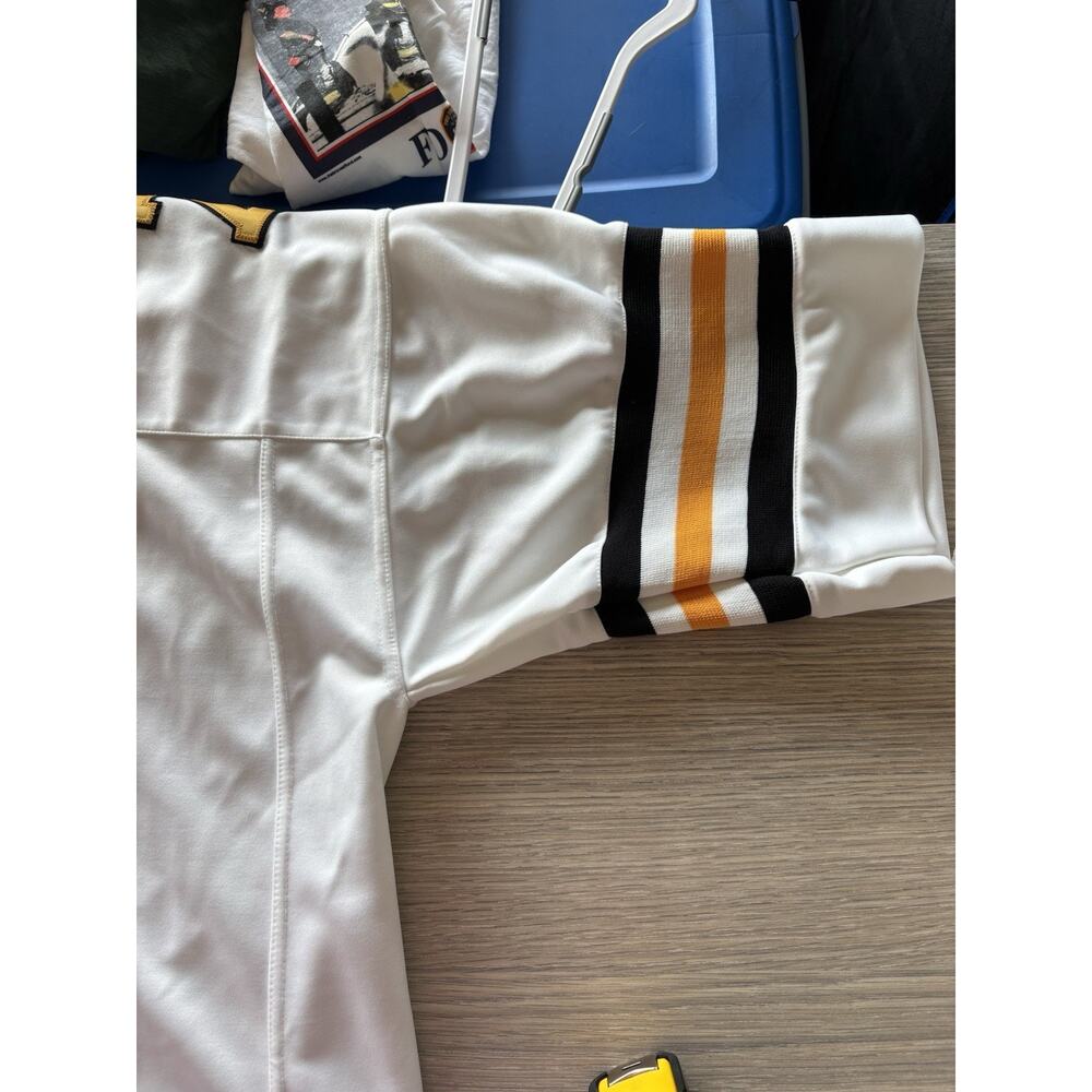 Vintage Y2K Benjamin & Jordan Pittsburgh #7 Football Jersey White Men L Steelers - Picture 10 of 12